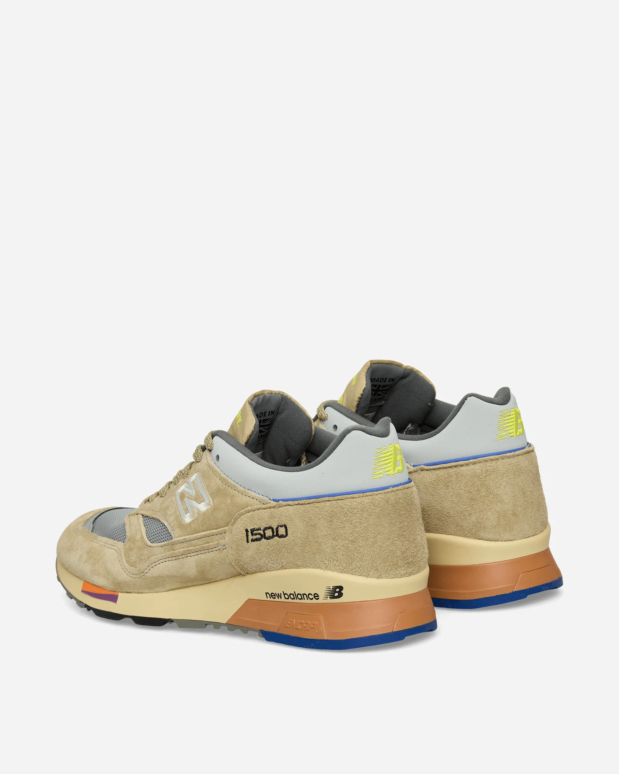 Group Hike Date Stroll Salehe Bembury MADE in UK 1500 Sneakers Brown / Grey / Blue