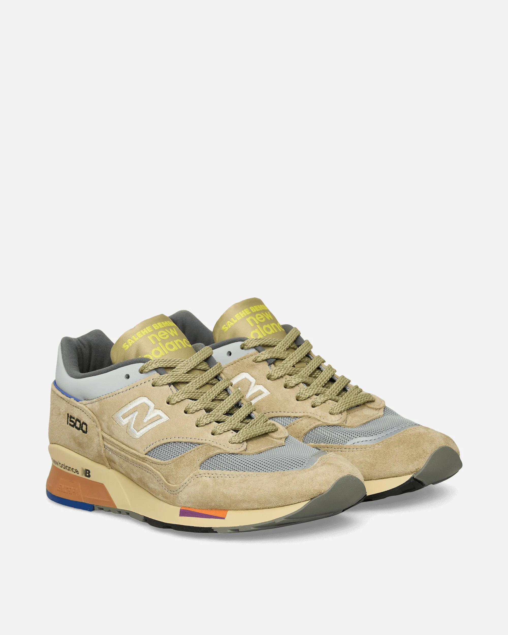 Calm Mood Salehe Bembury MADE in UK 1500 Sneakers Brown / Grey / Blue