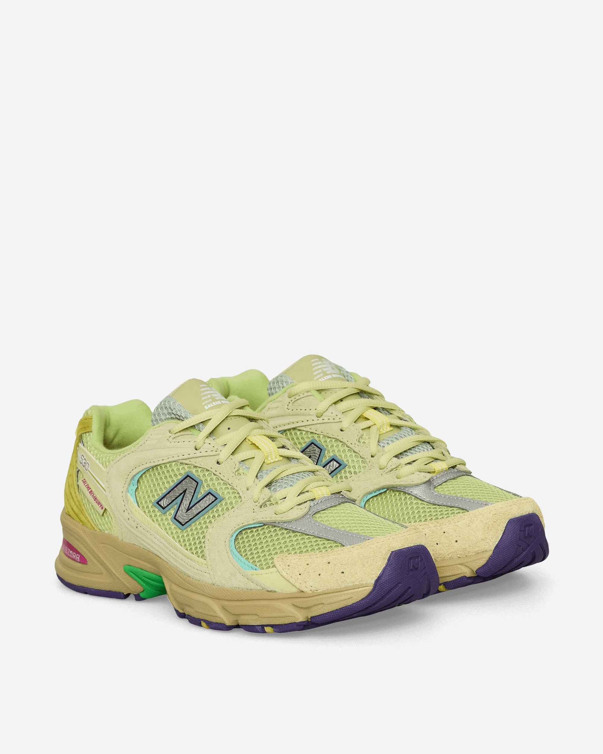 Salehe Brembury 530 Sneakers Dusty Yellow / Celery Green Canyon Hike
