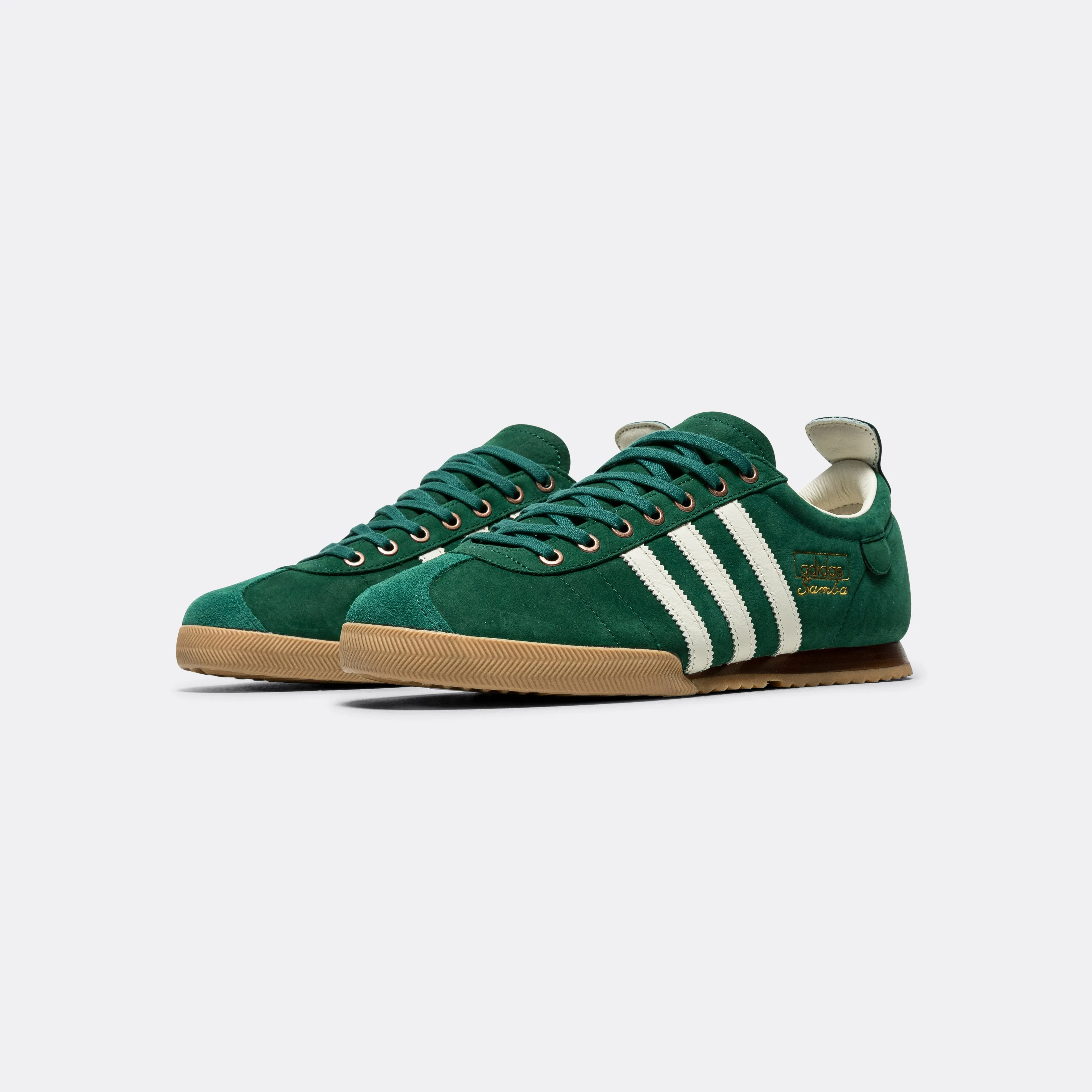 Samba '62 - Core Green/Off White-Preloved Brown Supportive Footbed Iconic Style