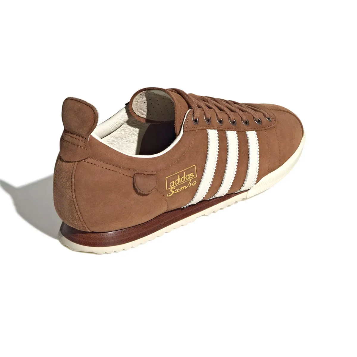 Comfortable Strapping Shock Diffusion Technology Samba 62 'Wild Brown White'