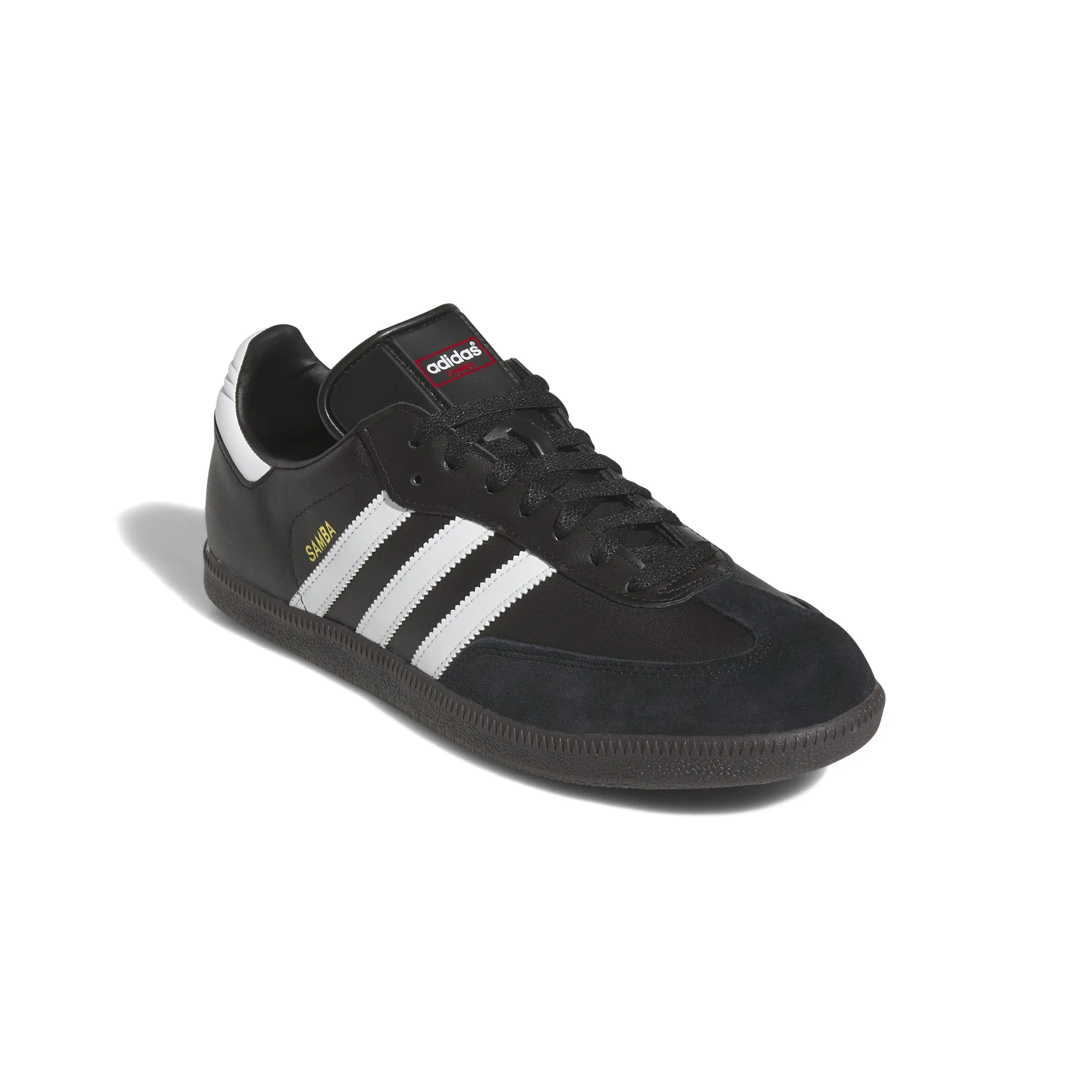 Samba Leather 'Core Black' Cool Interior Lace Comfort