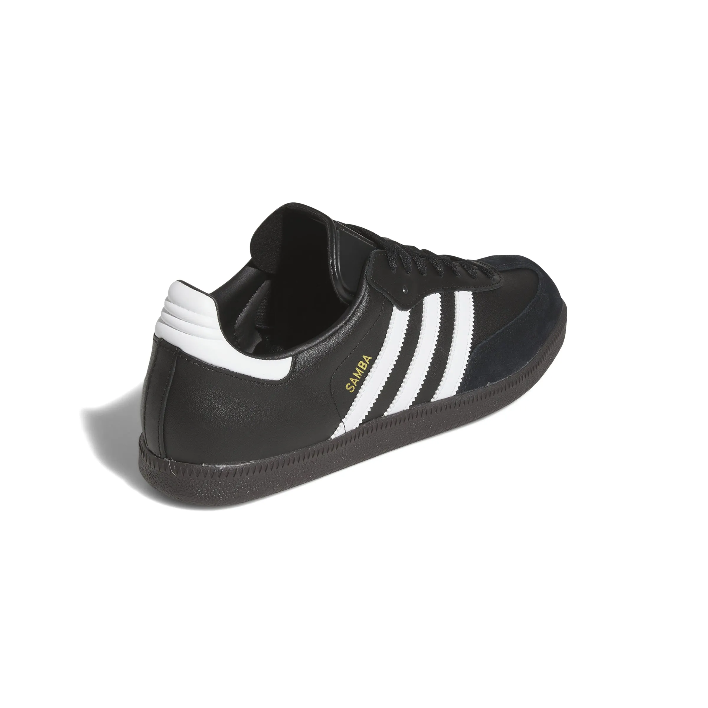 Cooling Effect Non Marking Rubber Samba Leather 'Core Black'
