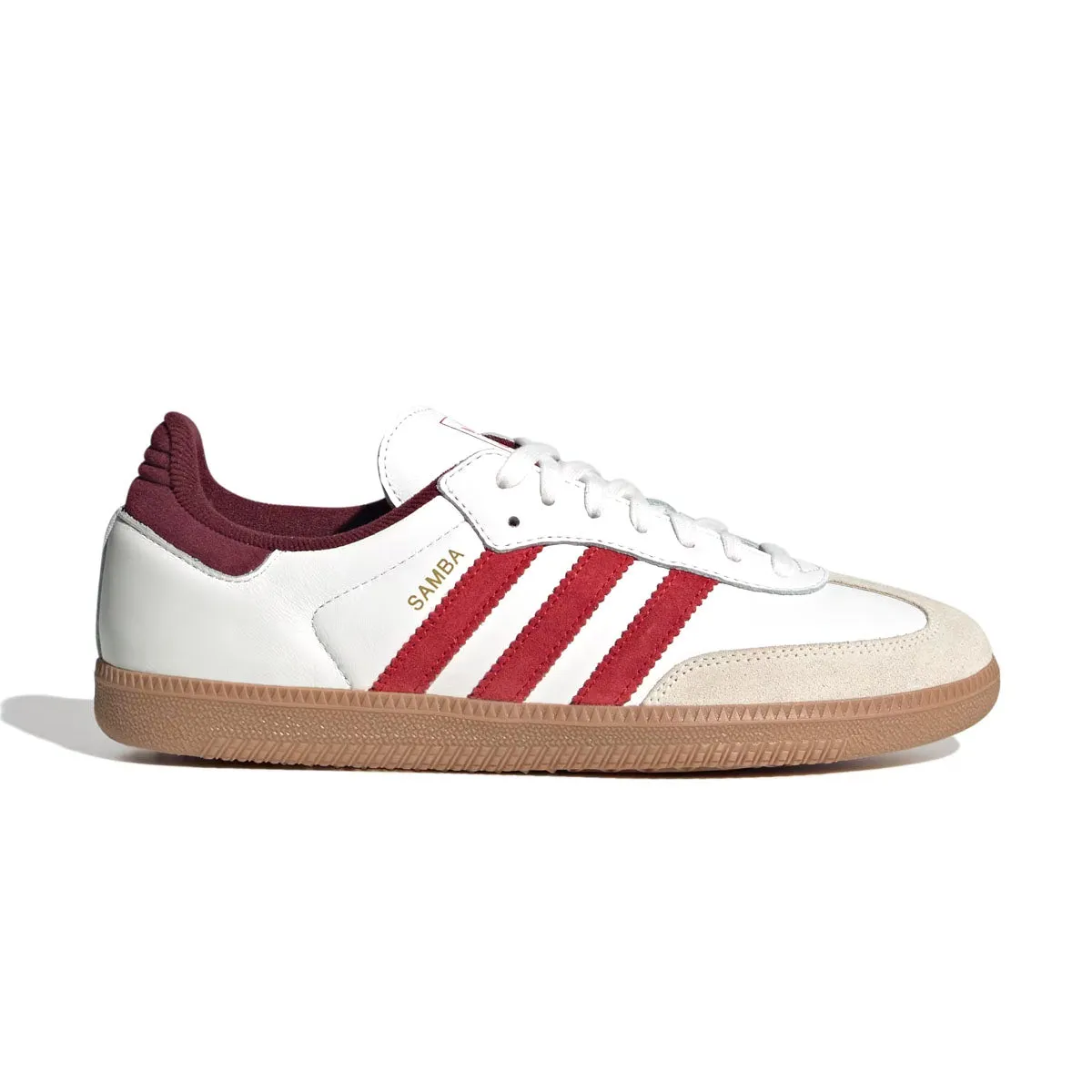 Slip Resistant Tread Pattern Relax Days Samba OG 'Core White Better Scarlet'