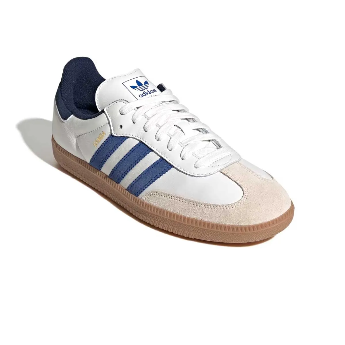 Samba OG 'Core White Royal Blue' Movie Night Lace   Up Style