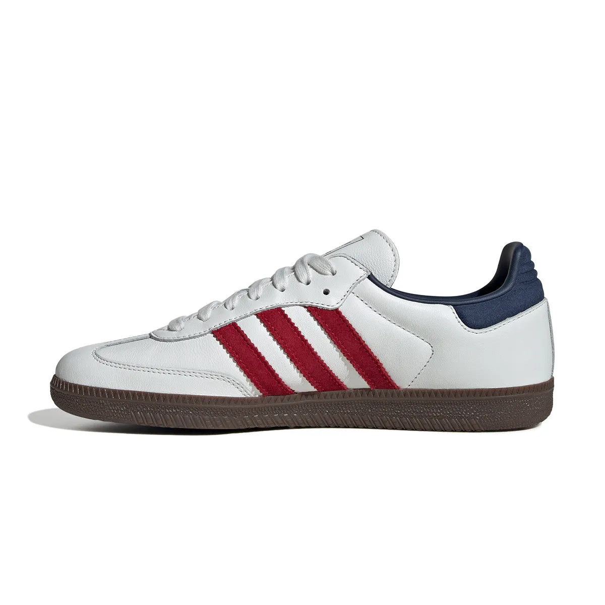 Samba OG 'White Blue Red Gum' Footstep Care Comfortable Fit Socks