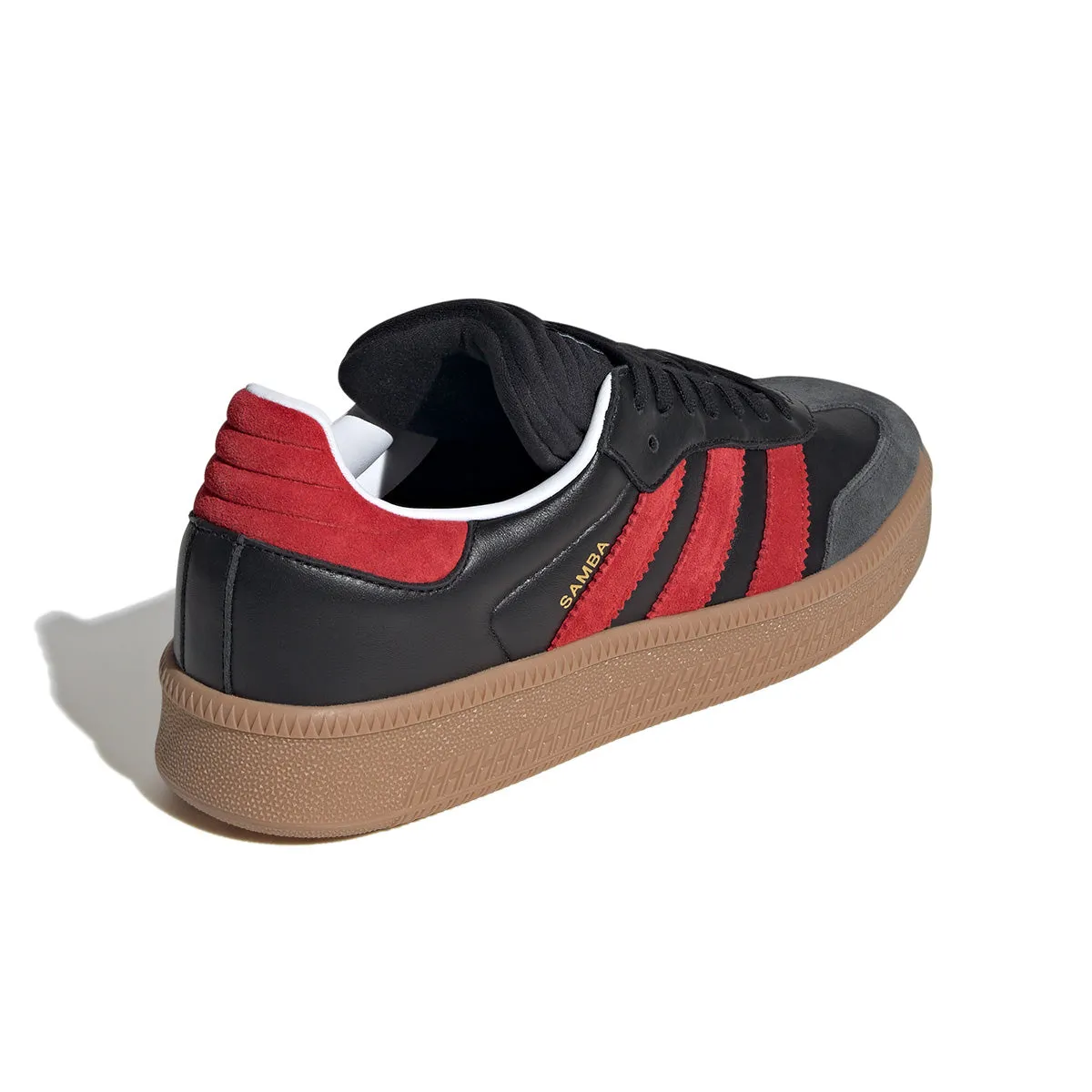 Samba XLG 'Core Black Better Scarlet' removable insoles