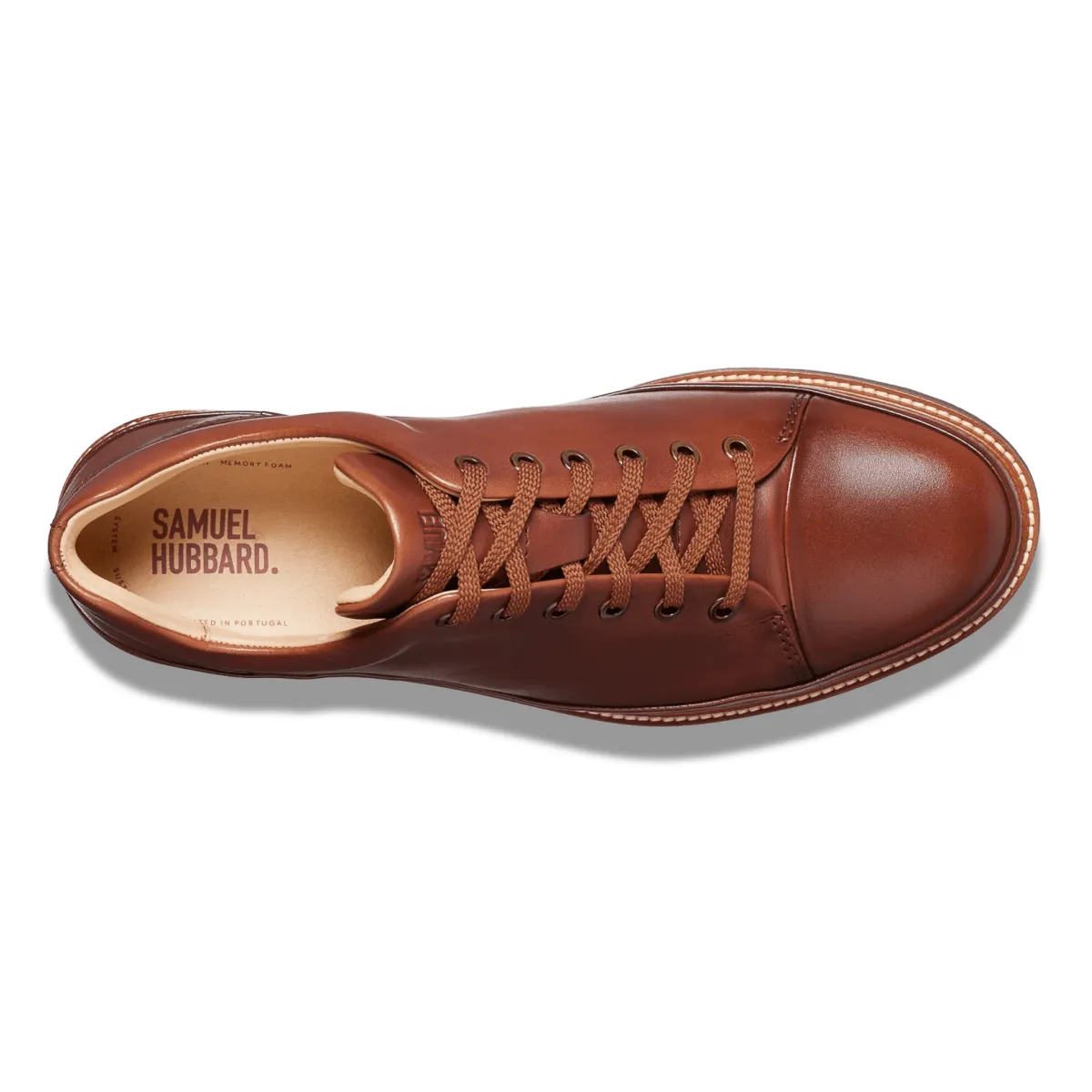 Samuel Hubbard Men's Dress Fast Cognac Leather Toe Space
