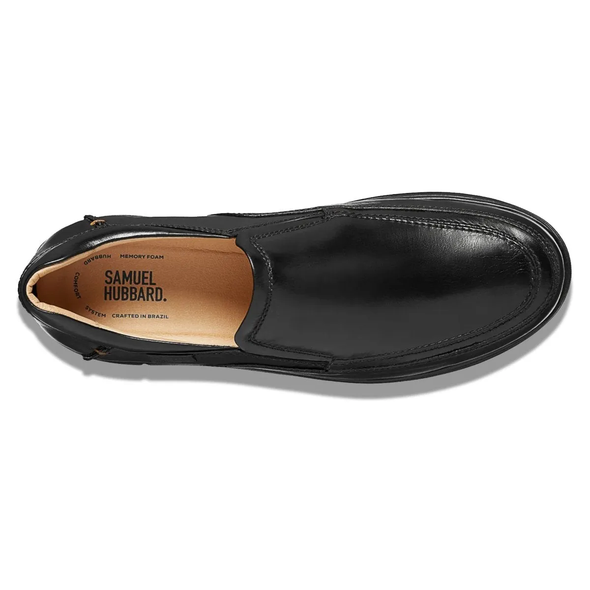 Star Step Samuel Hubbard Men's Featherlight Olema Loafer Black Leather