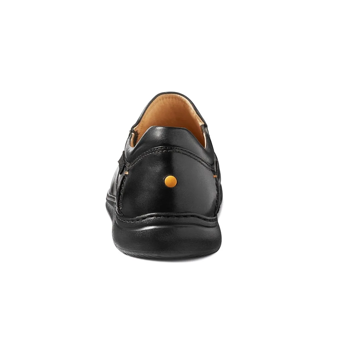 Cushion Ride Flexible Comfort Samuel Hubbard Men's Featherlight Olema Loafer Black Leather