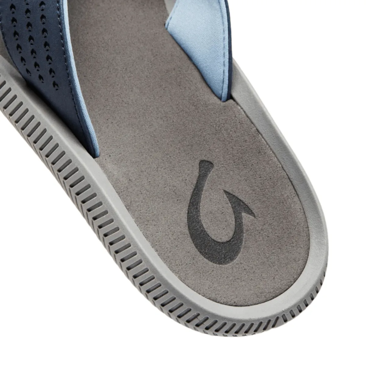OluKai Men's Ulele Blue Depth/Charcoal Contoured