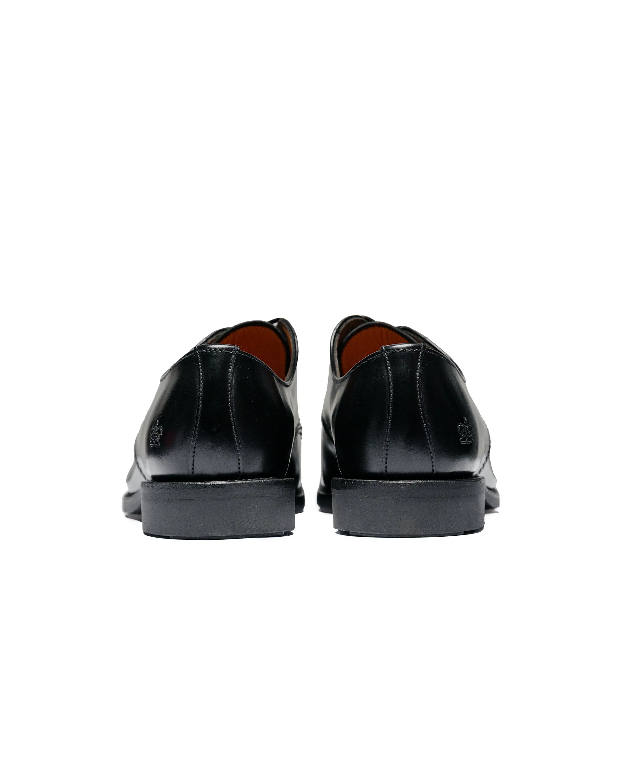 Sanders 1128B Military Derby Shoe Black Silent Step