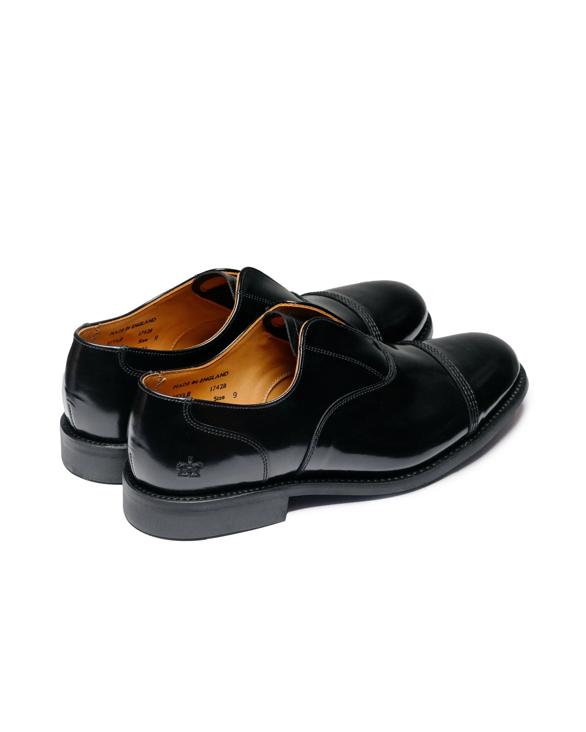 Quick Pace Sanders 1742B No Lace Shoe Black