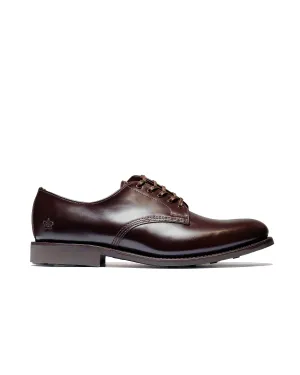 Natural Feel Relaxed Cushion Sanders 2246R Military Officer Shoe Burgundy