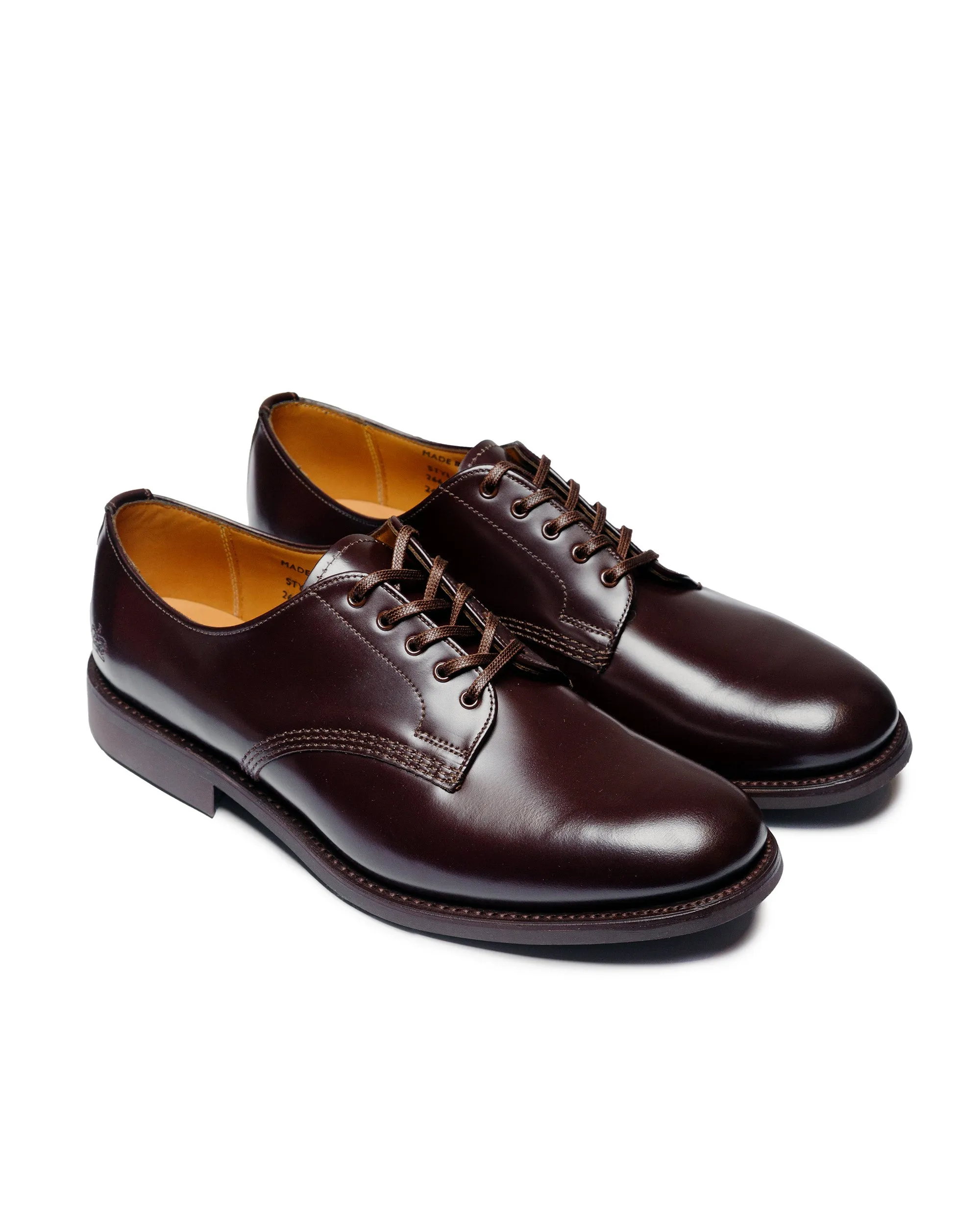 Shopping Look Sanders 2246R Military Officer Shoe Burgundy
