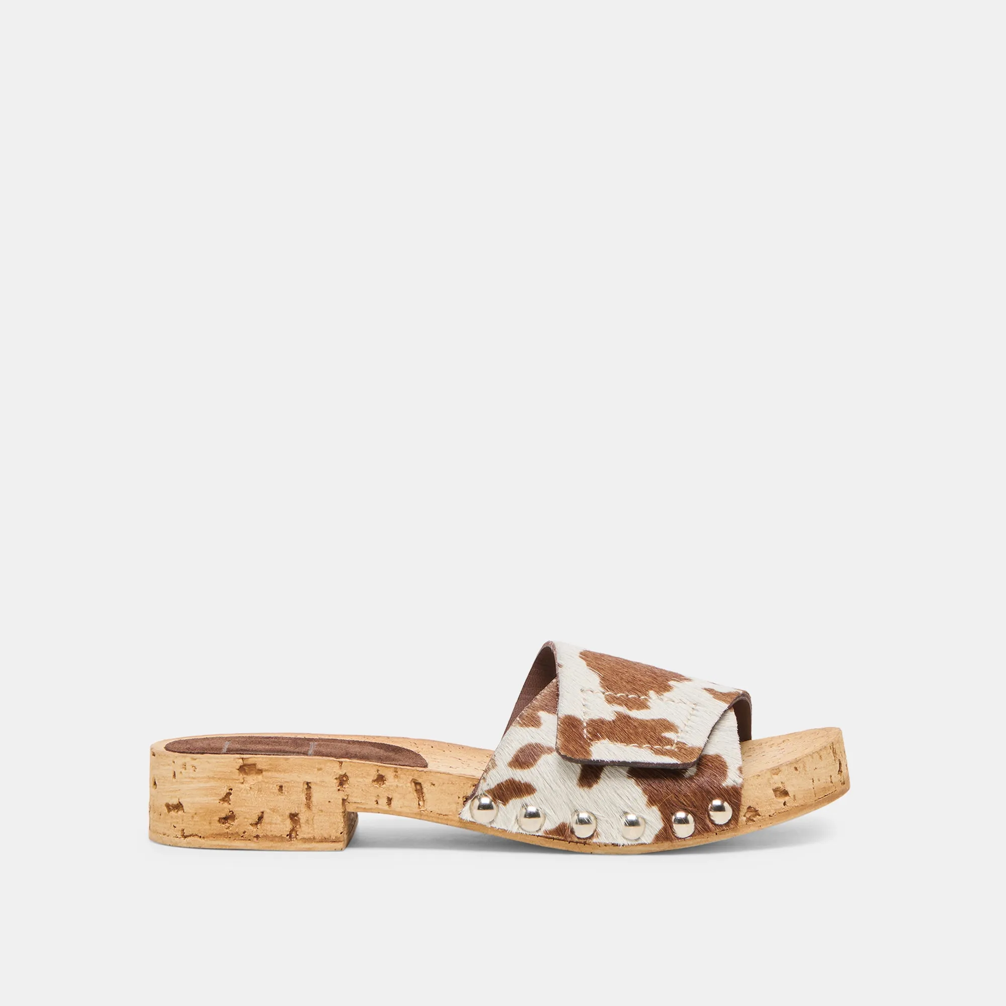 Pink Stiletto Heels SANDY SANDALS COCOA TAURUS CALF HAIR