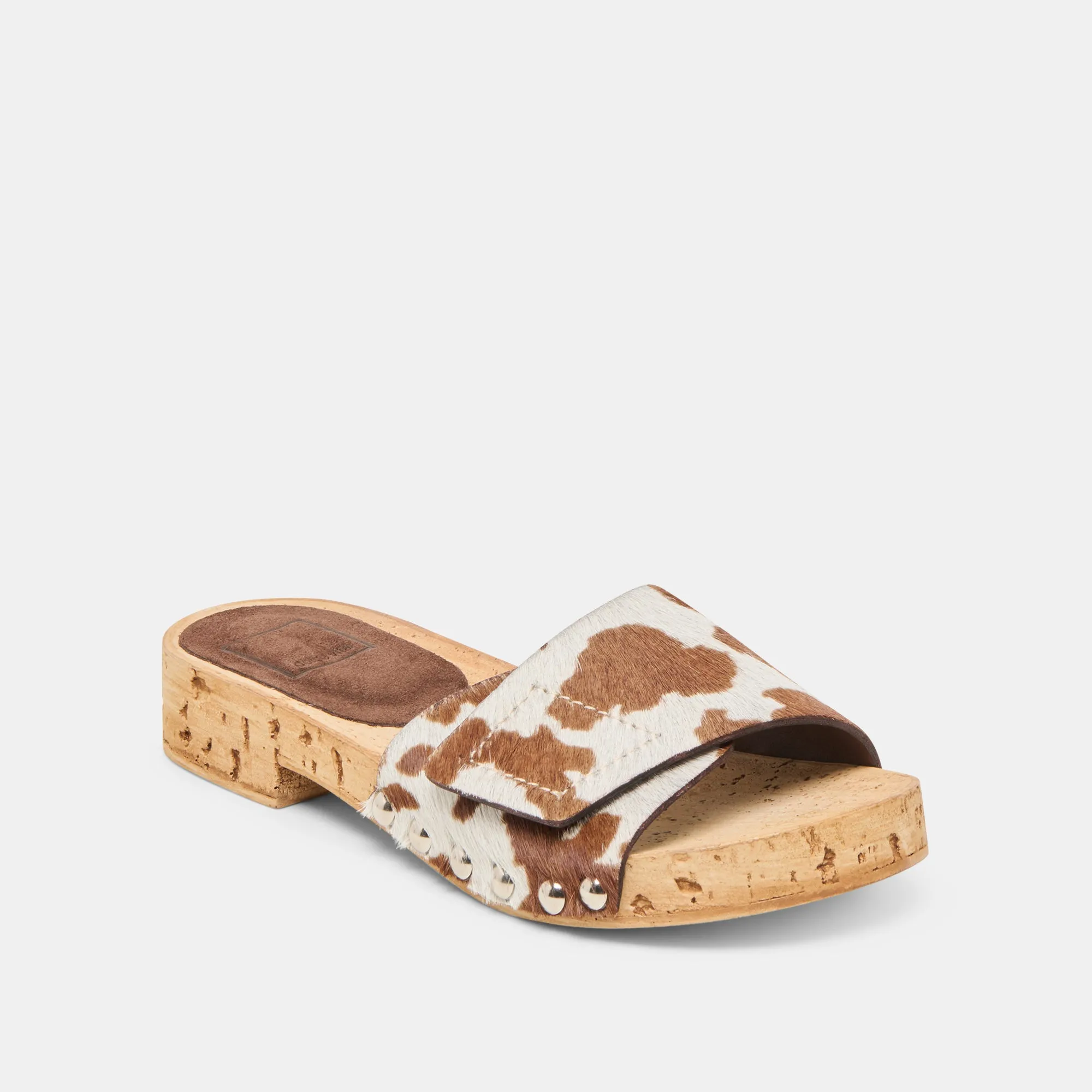 SANDY SANDALS COCOA TAURUS CALF HAIR Quality