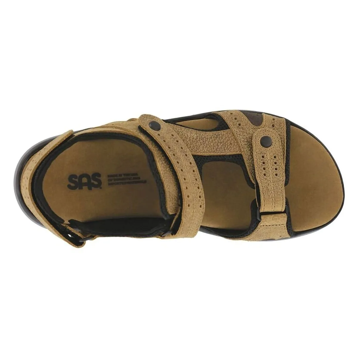 Slip-On Comfort On Foot SAS Men's Maverick Stampede Tan