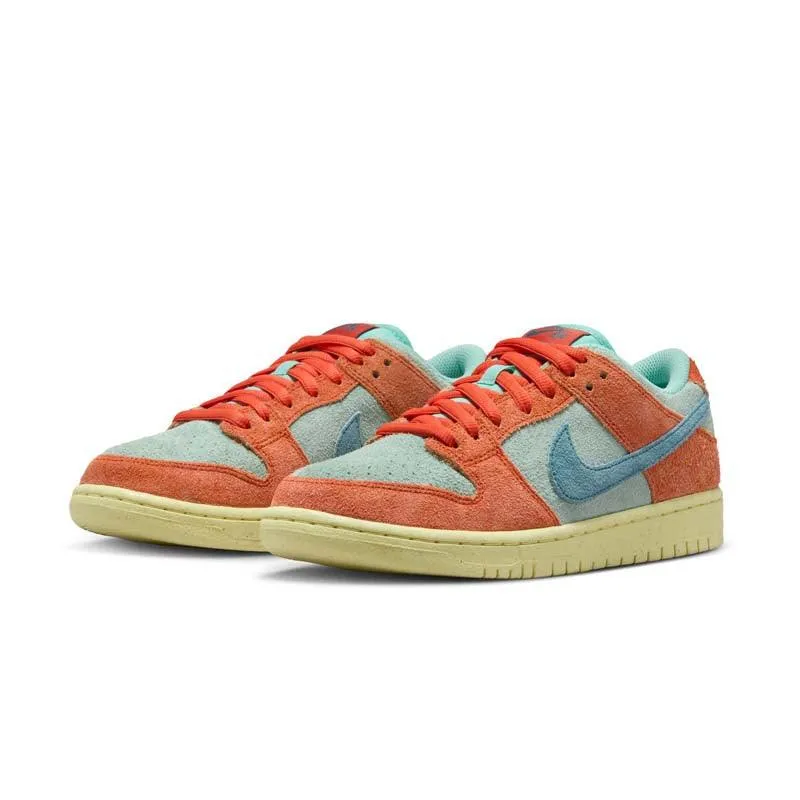 Tide Jog SB Dunk Low Premium 'Orange Emerald Rise'