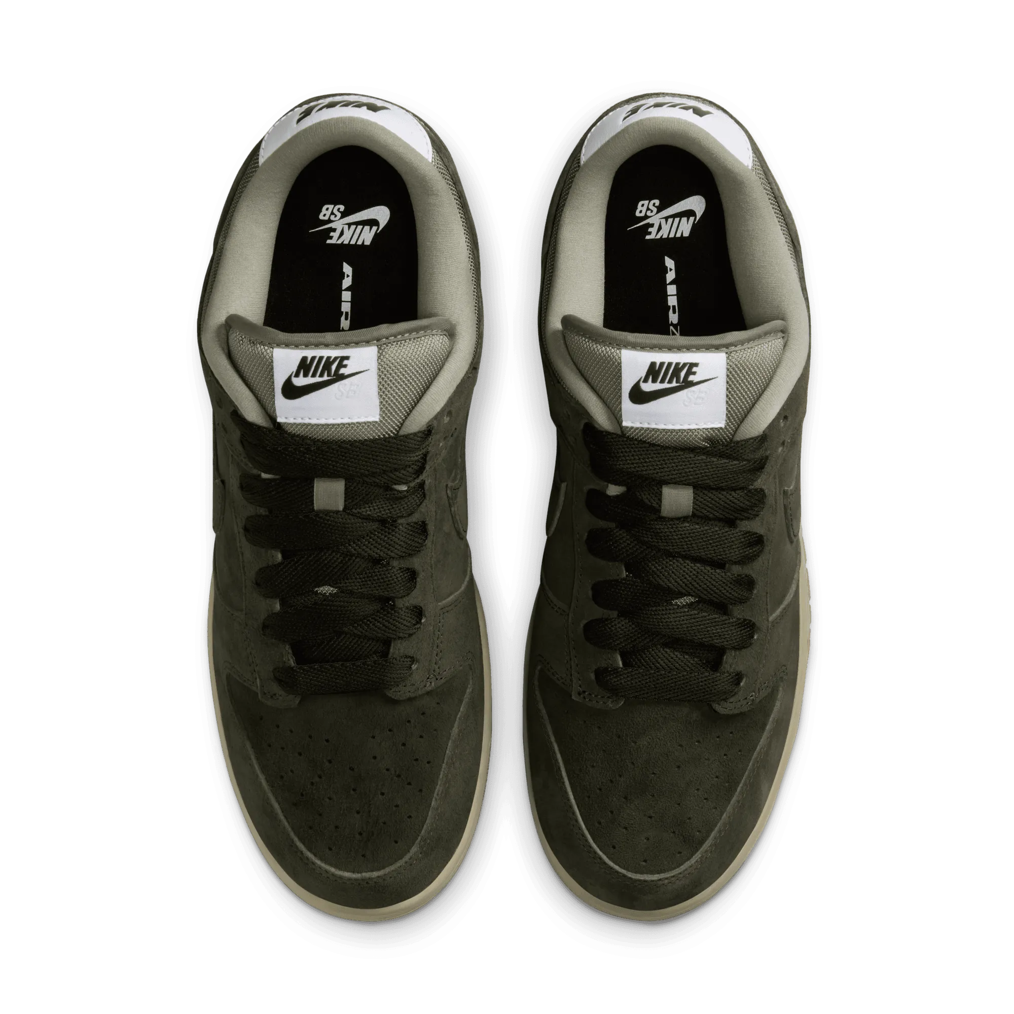 SB Dunk Low Pro B 'Sequioa Light Army' Ergonomic Heel Cup Sculpted wear