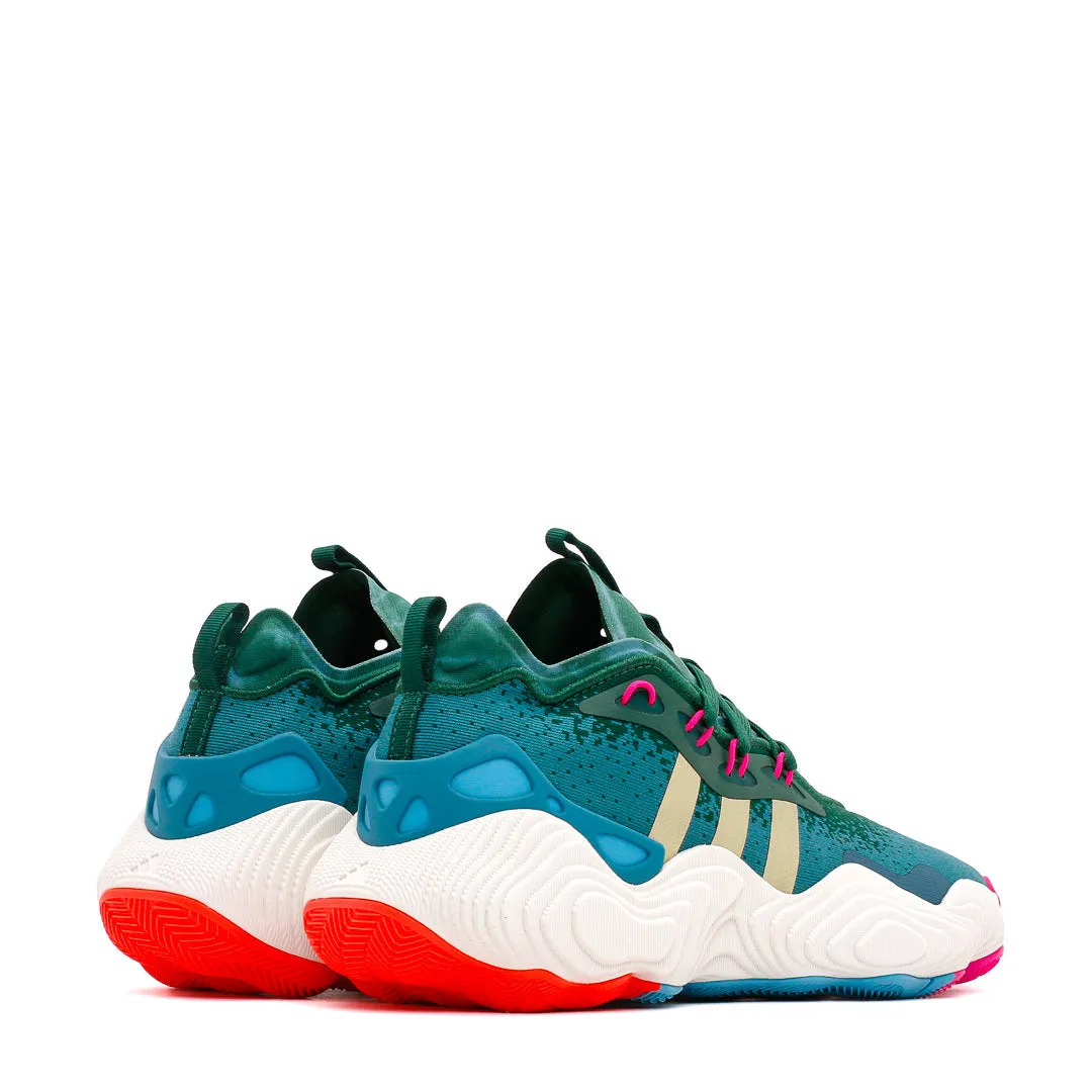 Adidas Basketball Men Trae Young 3 Green IE9301 Basketball