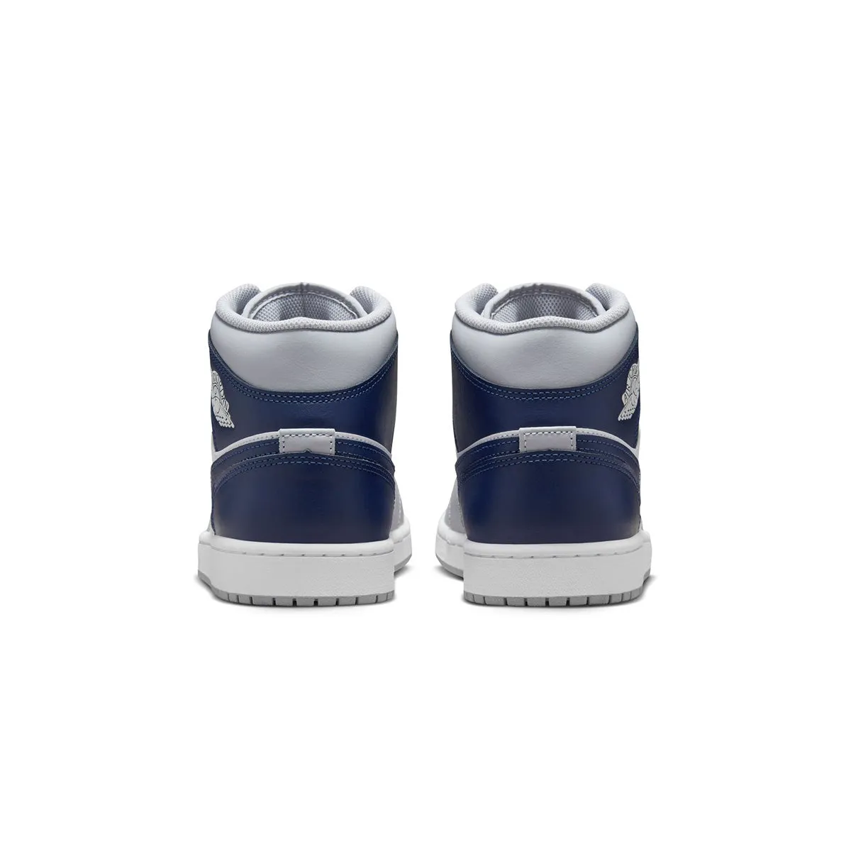 Air Jordan 1 Mid 'Wolf Grey Midnight Navy' Anti Microbial Treatment