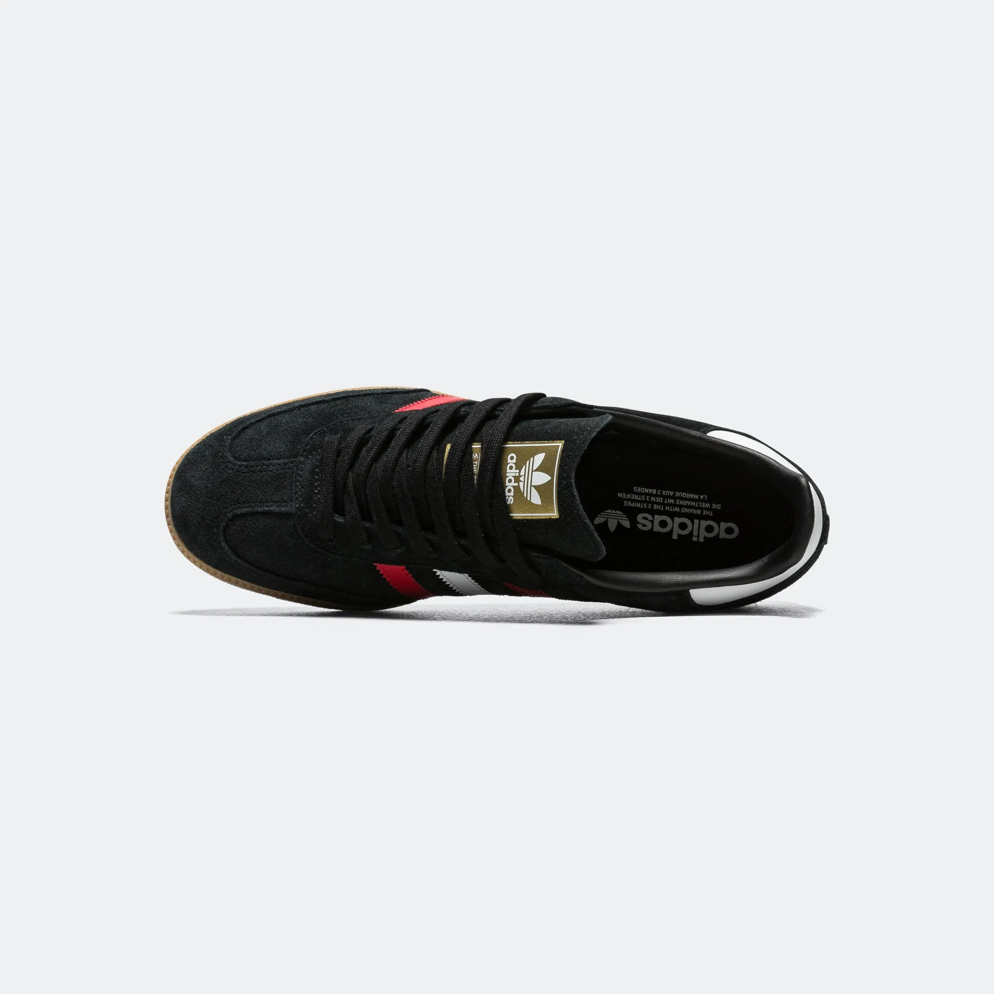 Speed Movement Casual Elegance Samba OG - Core Black/Better Scarlet-Gum