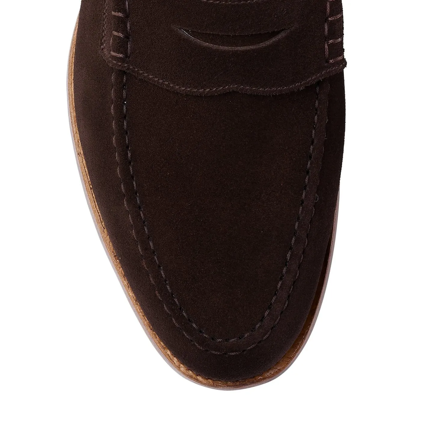 Step Even Soft Firm Seaton Dark Oak Suede