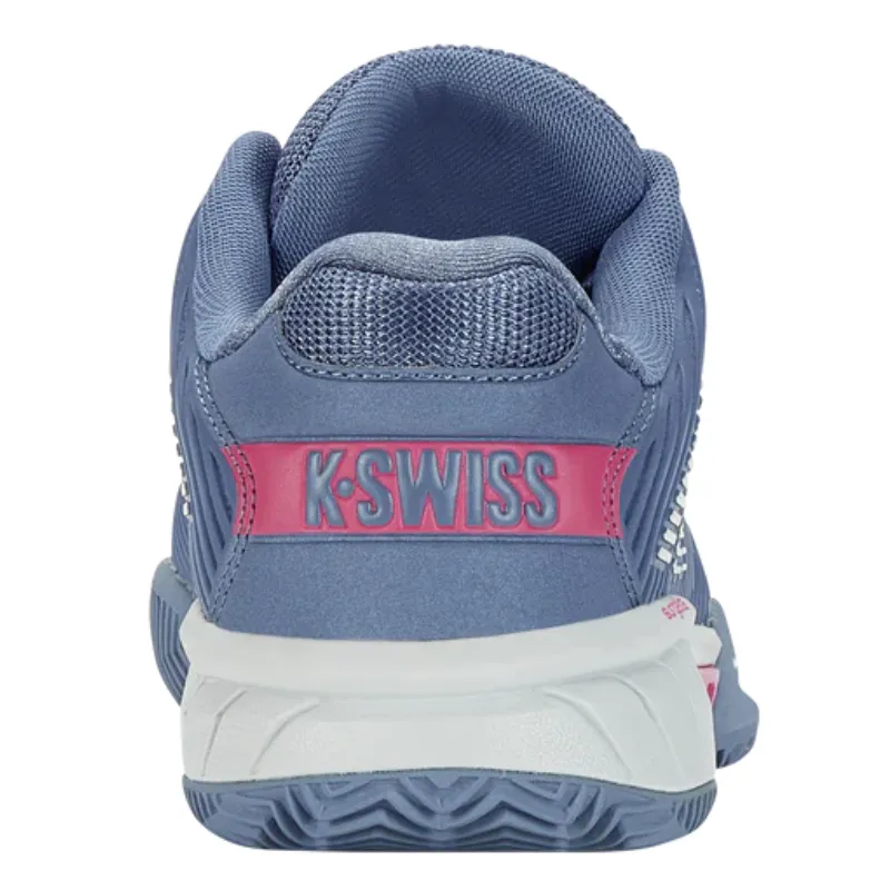 K Swiss Hypercourt AC Express 2 Hardcourt Womens Tennis Shoes - Infinity / Blue Blush / Carmine Rose Versatile Design Foot Support