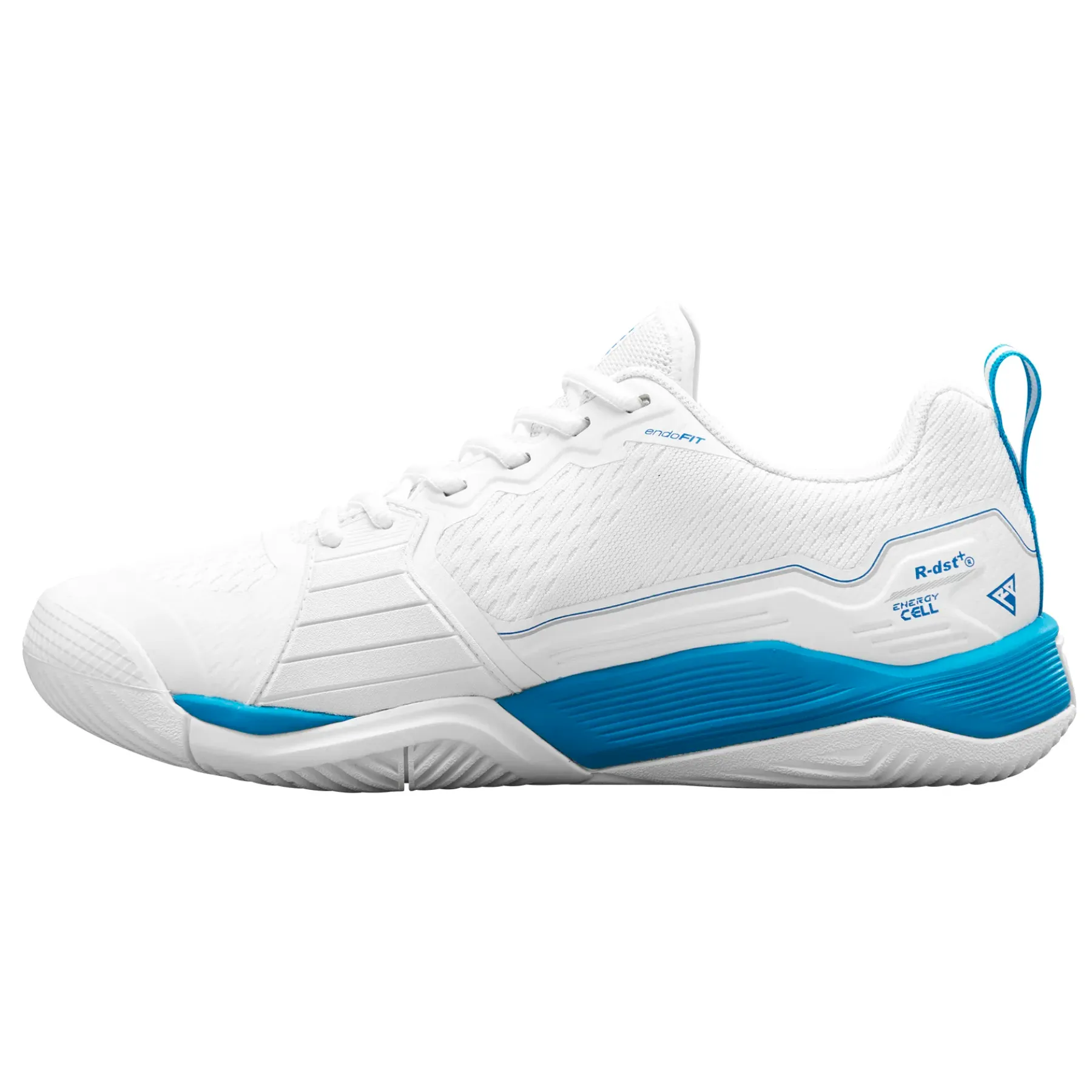 Grip Control Recreational Use Wilson RUSH PRO 4.5 OZ Mens Tennis Shoes - White/White/Ato