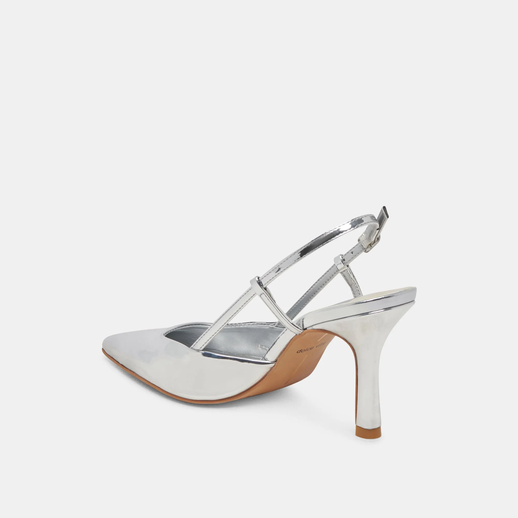 KIM HEELS SILVER STELLA Black Stiletto Shoes