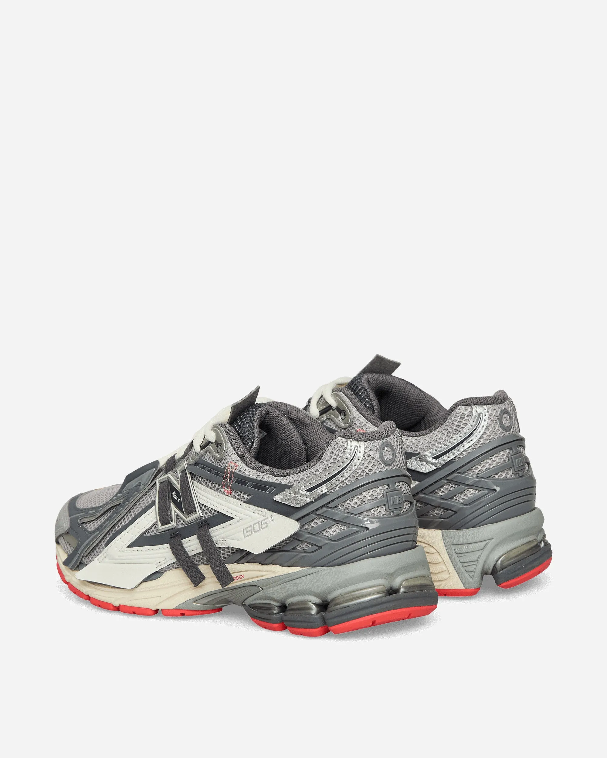 play time Slim Profile 1906A Sneakers Slate Grey / Raincloud / Drift Red