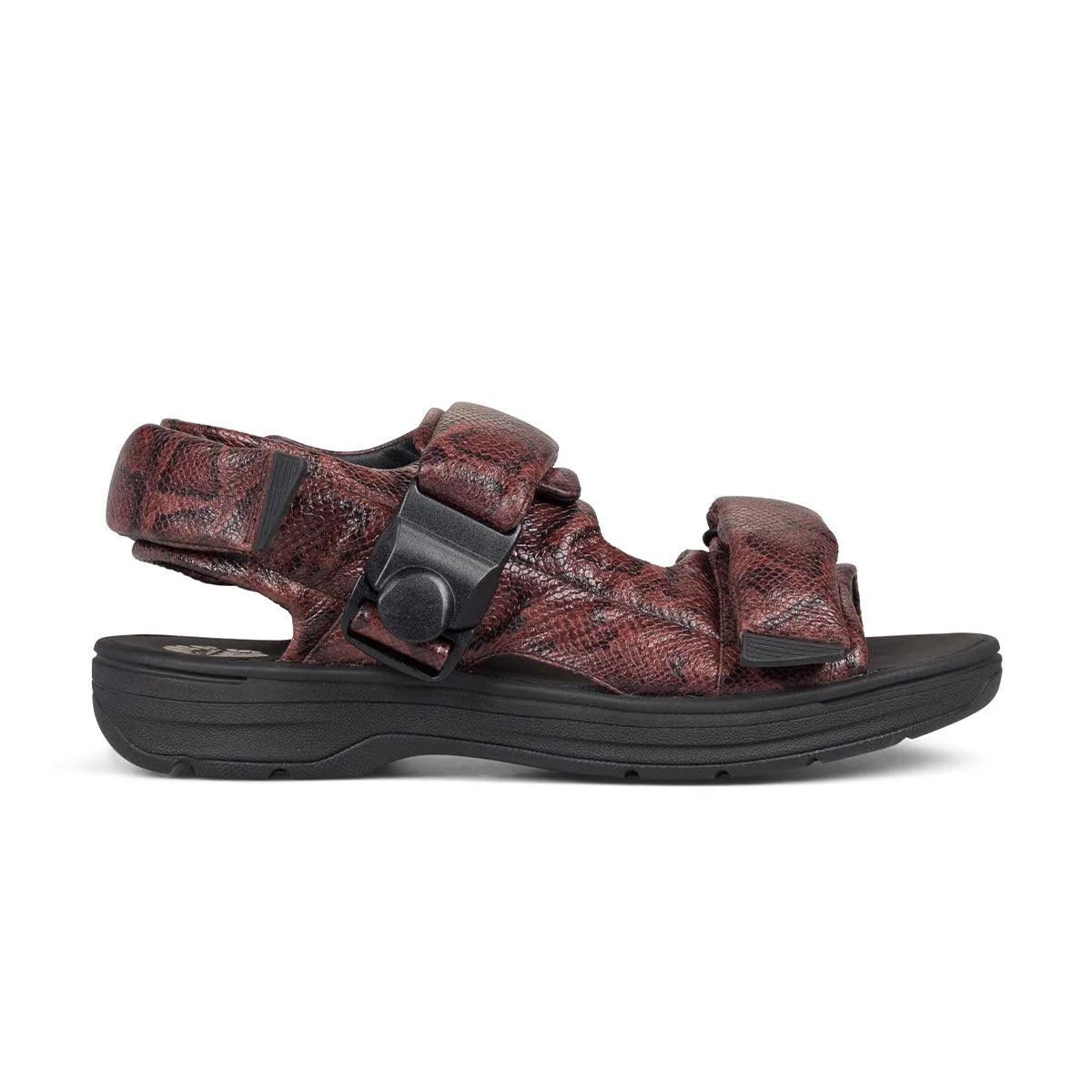   Martine Rose Sandal 'Brown Snake' Wear ease Travel Day