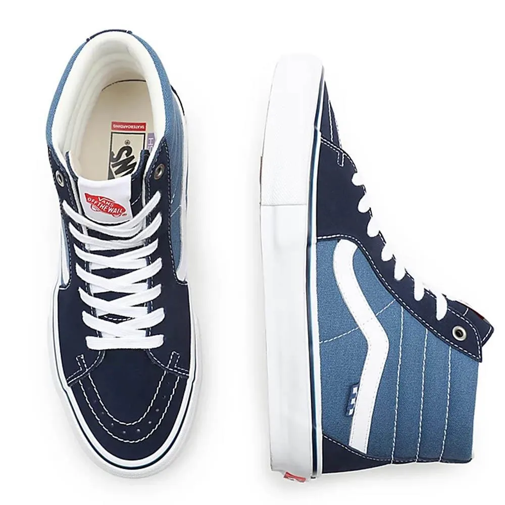 Vans Skate Sk8-Hi - Navy/White Precision Movement