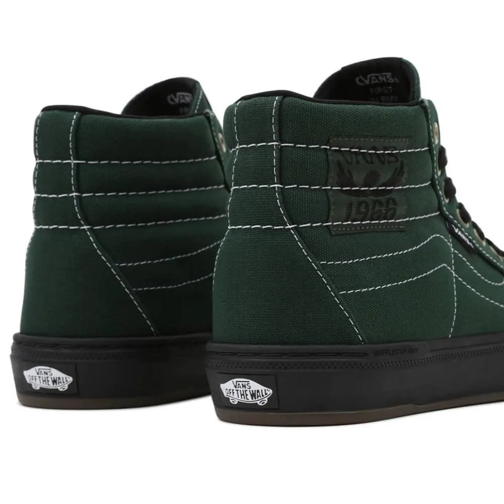 Pro Inspired Vans Sk8-Hi 238 - Dakota Roche Green/Black
