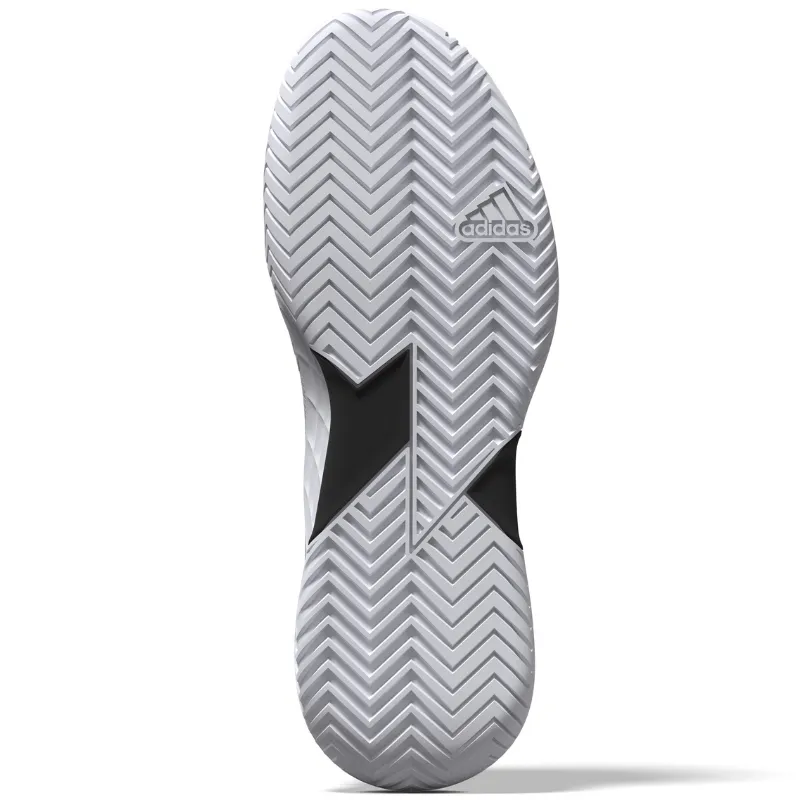 Adidas Performance Defiant Speed 2 Mens Tennis Shoes - Footwear White/Core Black/Grey One Rubber Grip