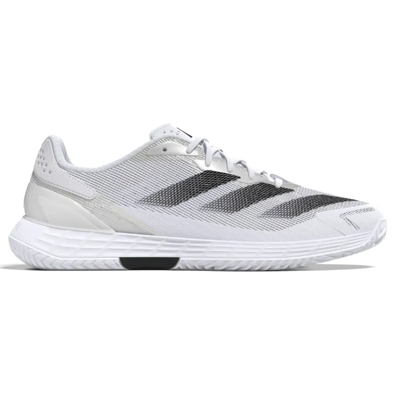 Stability Support Adidas Performance Defiant Speed 2 Mens Tennis Shoes - Footwear White/Core Black/Grey One