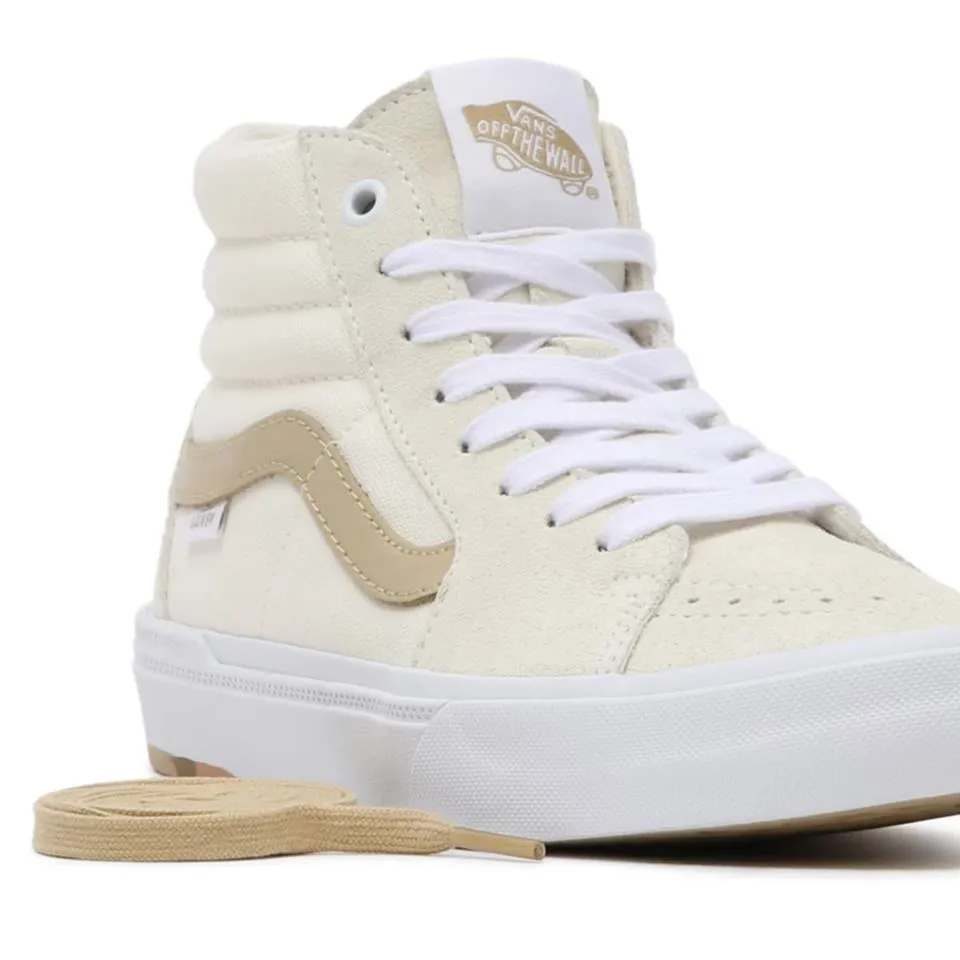 Shock Layer Stretchable Fabric Vans BMX Sk8-Hi - (Angie Marino) Antique/Taupe