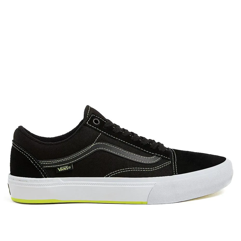 Vans BMX Old Skool - Black/Neon Yellow Pro Level Board Support