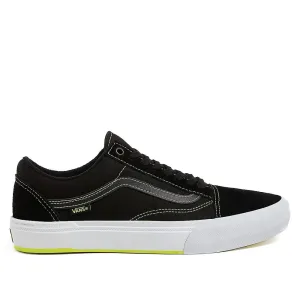 Vans BMX Old Skool - Black/Neon Yellow Pro Level Board Support