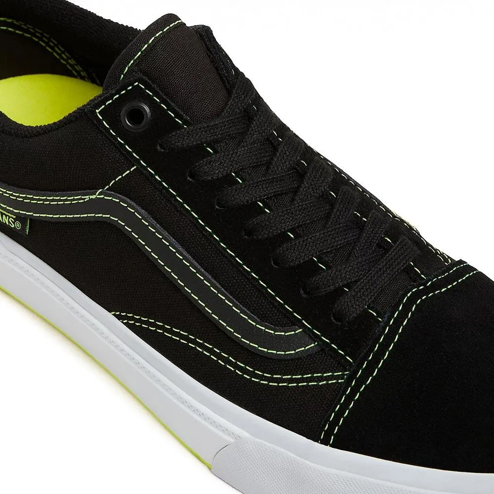 Pro Action Ride Pro Fit Ride Vans BMX Old Skool - Black/Neon Yellow