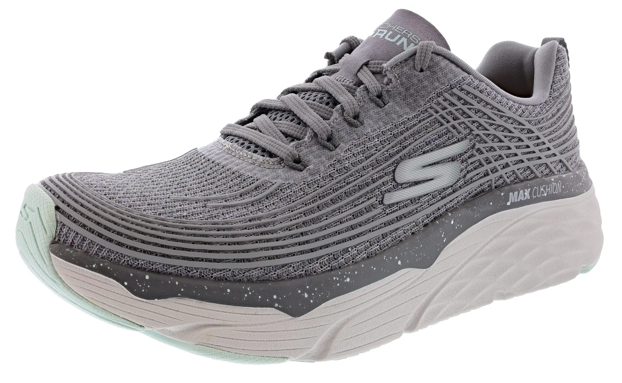 endurance training shoe fitness Skechers Women's Max Cushioning Elite Your Planet Running Shoes