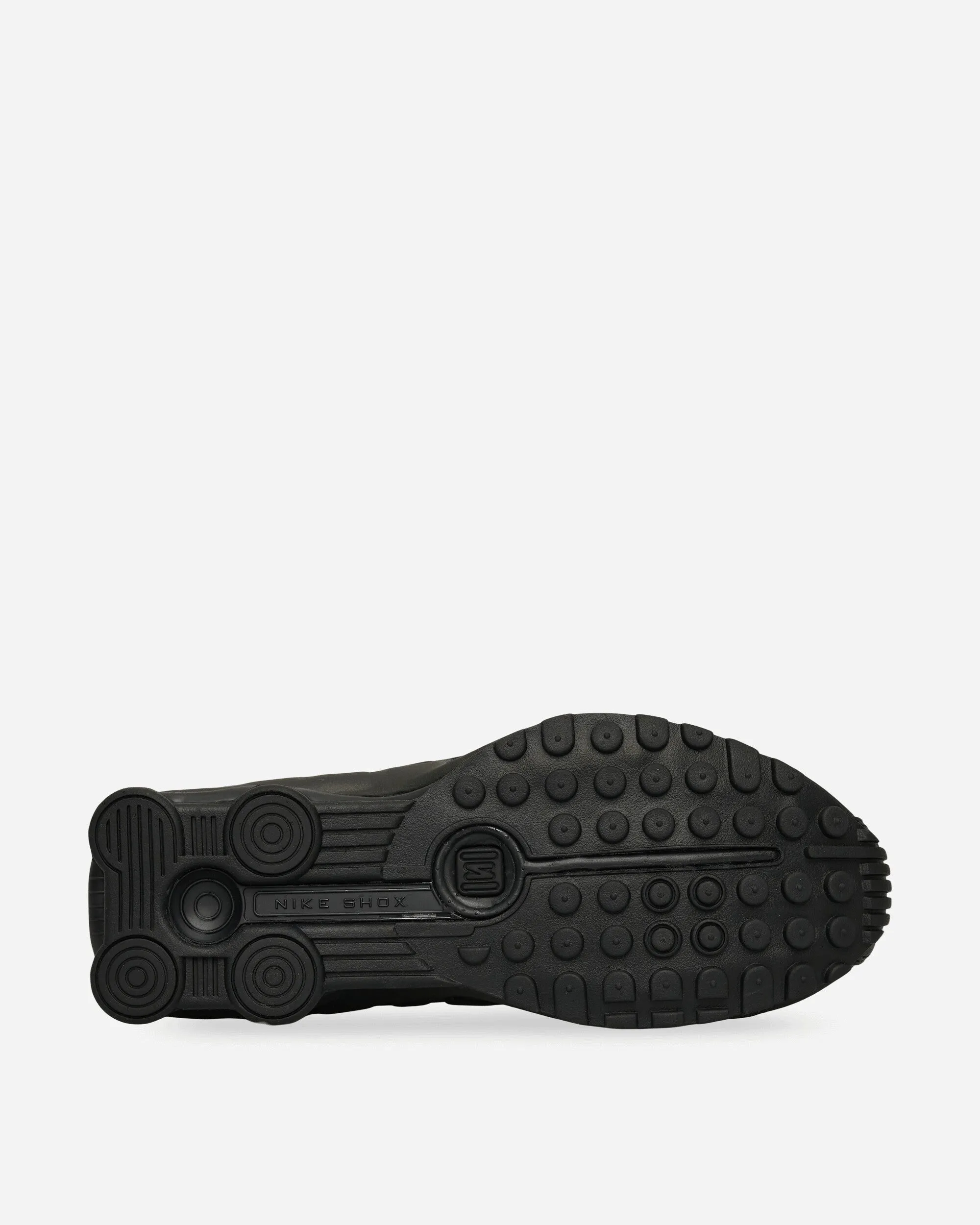 Shox R4 Sneakers Black / Bright Crimson Shock Resistance Weightless Feel