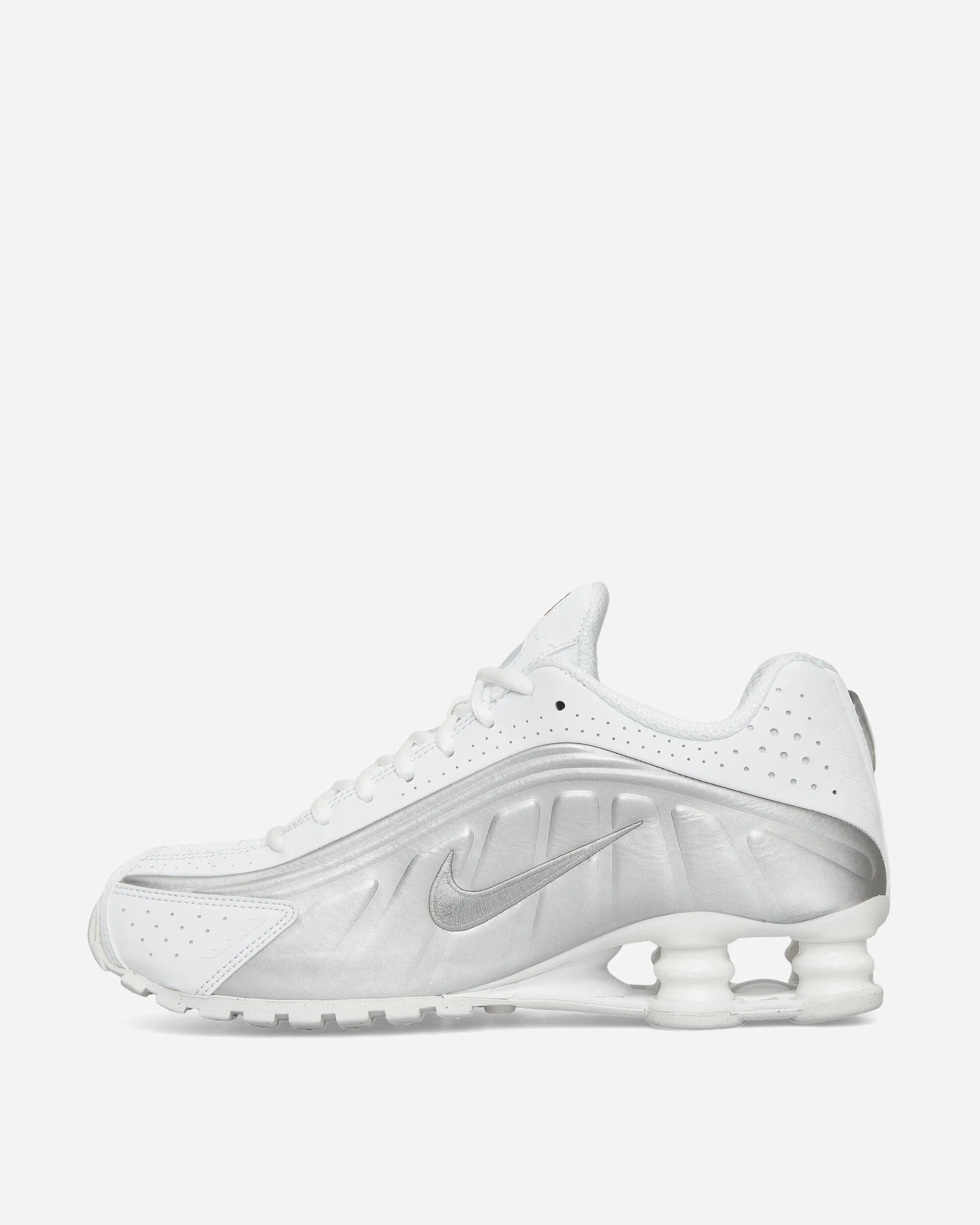 Shop Day Comfy Interior Shox R4 Sneakers White / Metallic Silver