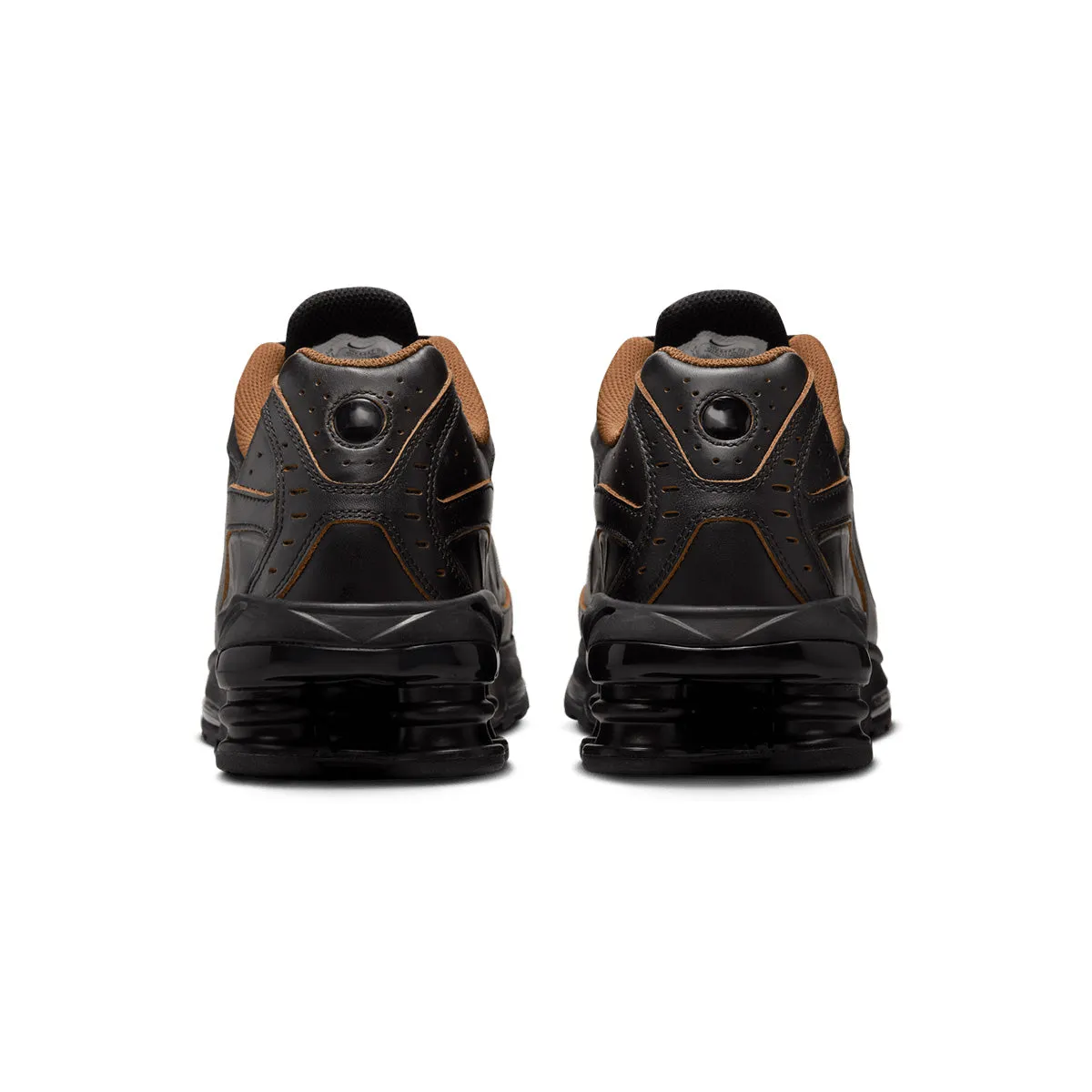 Shox Ride 2 Premium 'Black Light British Tan' Running Gear Active Everyday