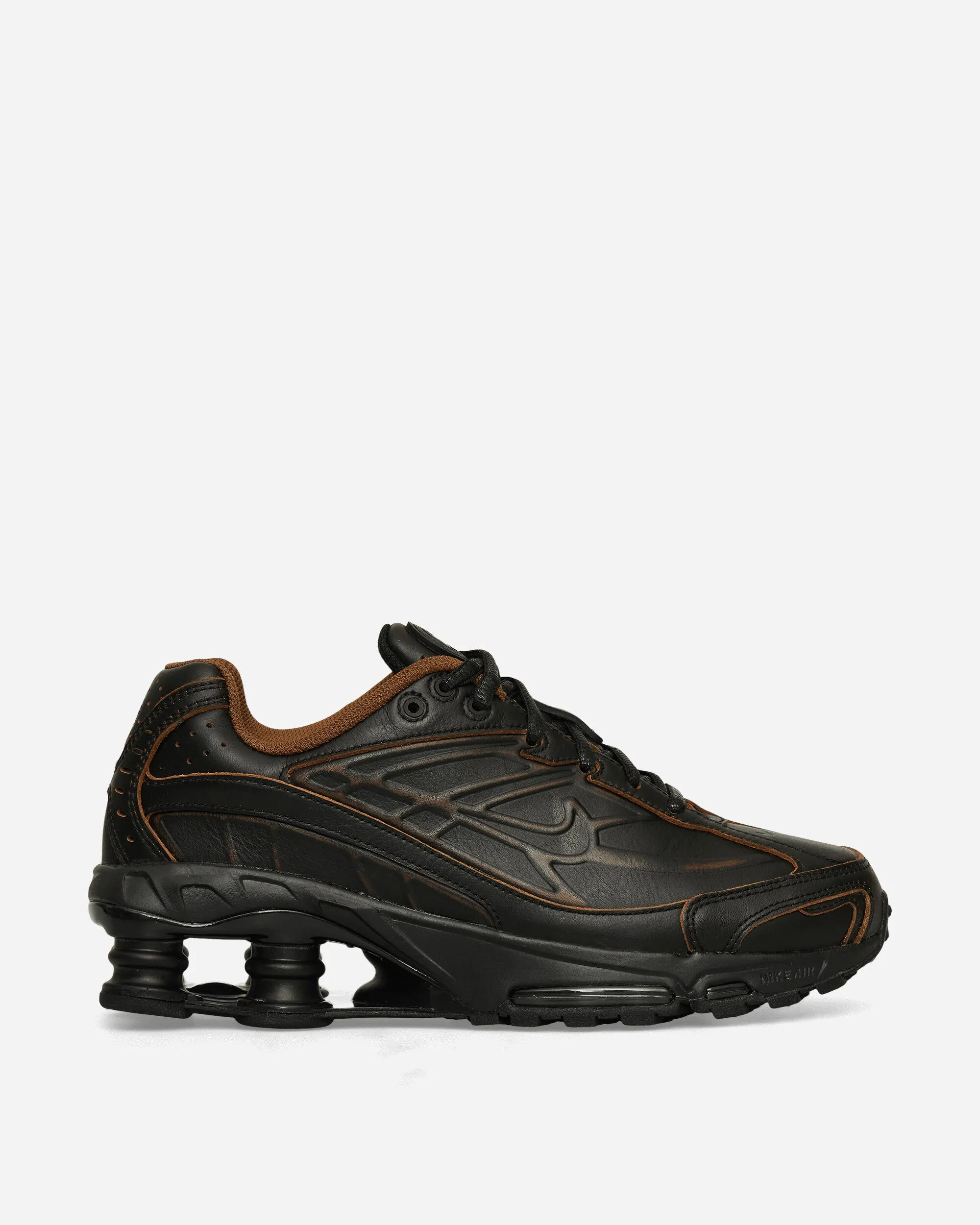 Shox Ride 2 Premium Sneakers Black / Light British Tan Taxi Ride Mobility Flex