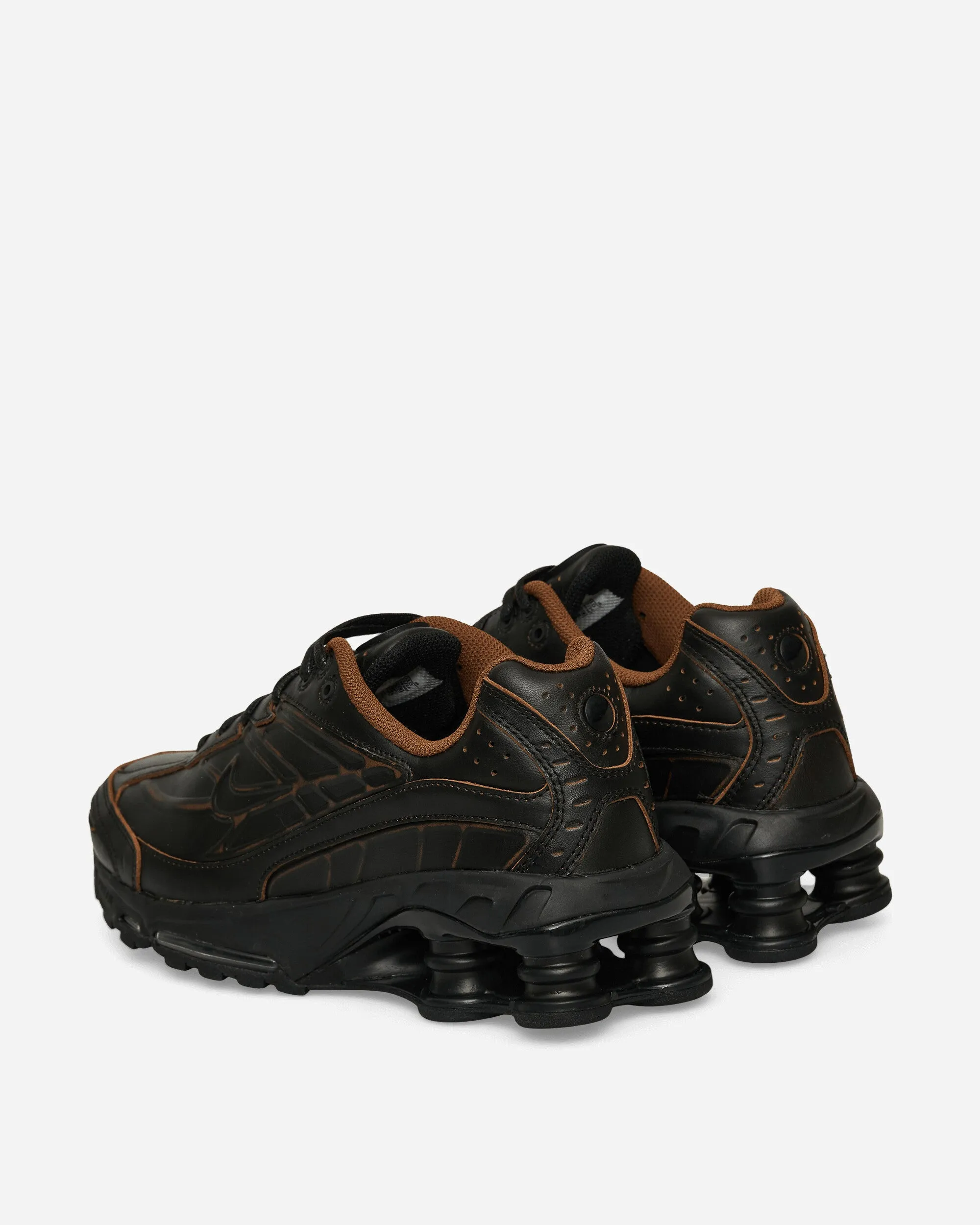 Shox Ride 2 Premium Sneakers Black / Light British Tan Lace   Up Olive Tone