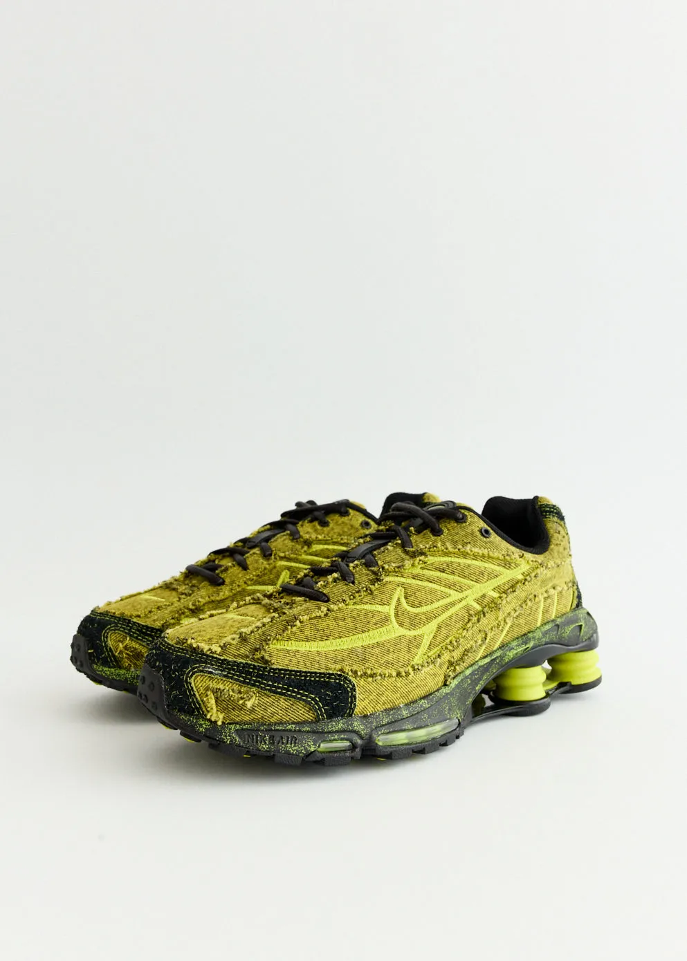 Stitch Down Construction Shox Ride 2 PRM 'Bright Cactus' Sneakers Step Strong