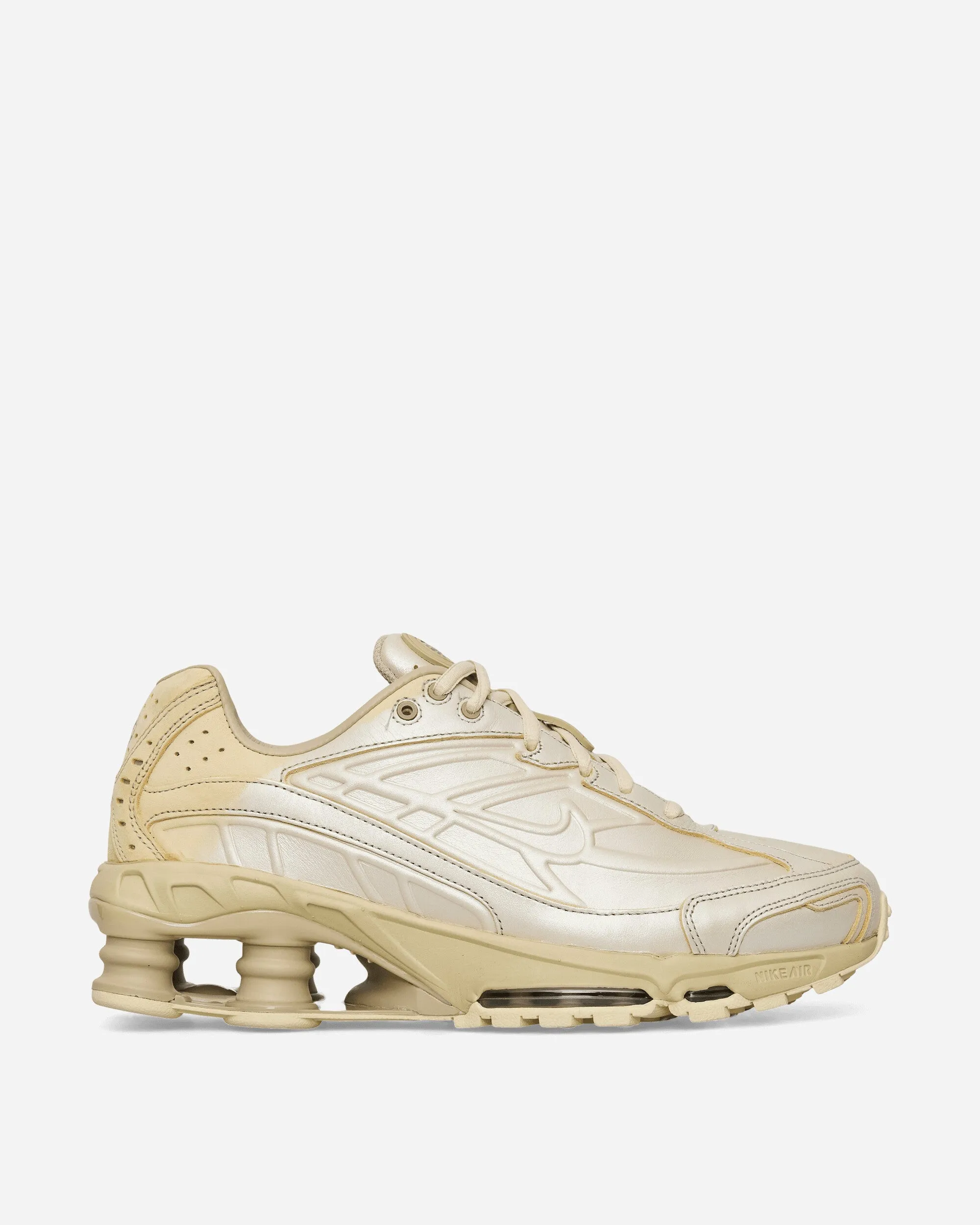 Shox Ride 2 Sneakers Metallic Silver / Desert Khaki Roll Step Secure fit