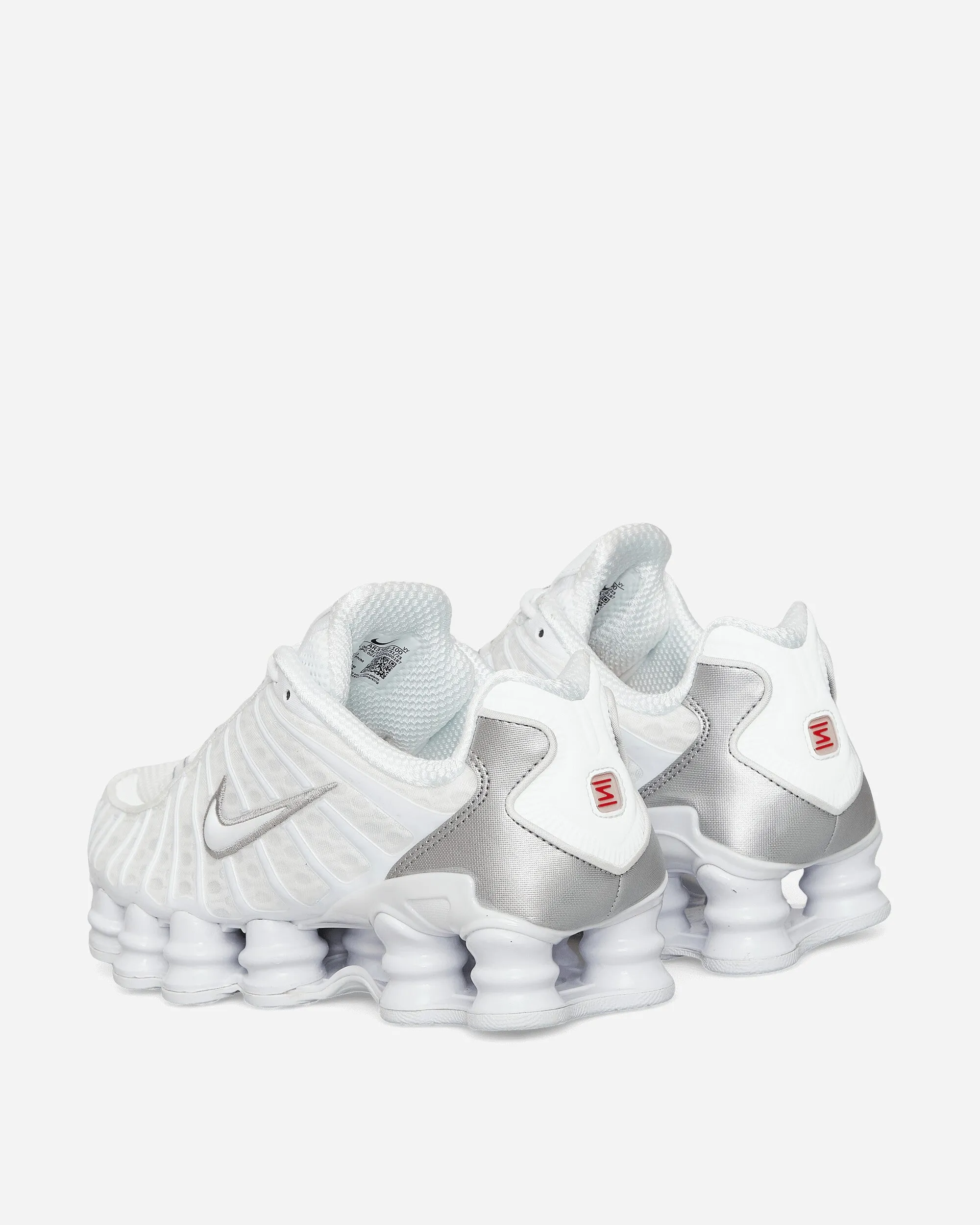 Shox TL Sneakers White / Metallic Silver No Noise